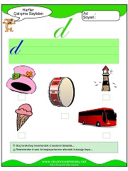 D Sesi Çalışma Sayfaları